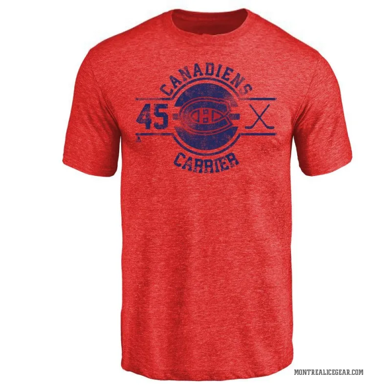 Alexandre Carrier Youth Red Montreal Canadiens Insignia T-Shirt -