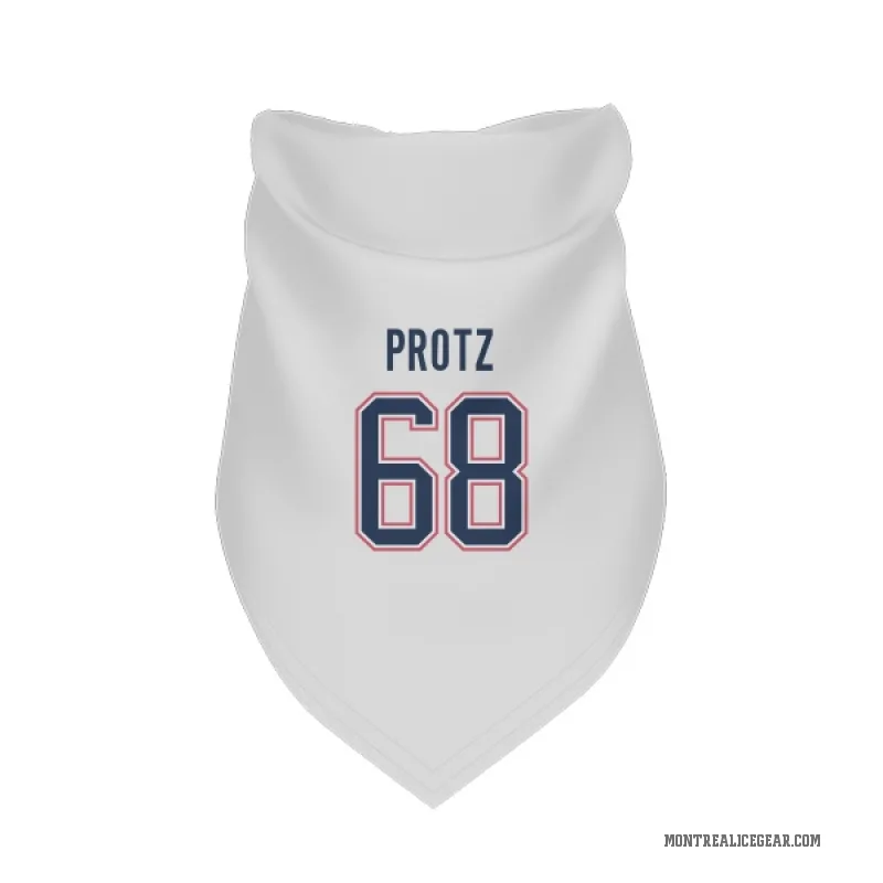 Owen Protz  White Montreal Canadiens  Cat & Dog Pet Bandana